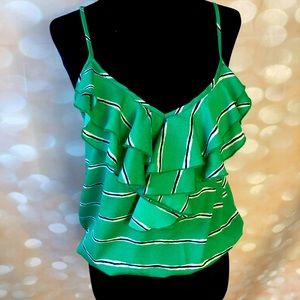 Flowy blouse with ruffles